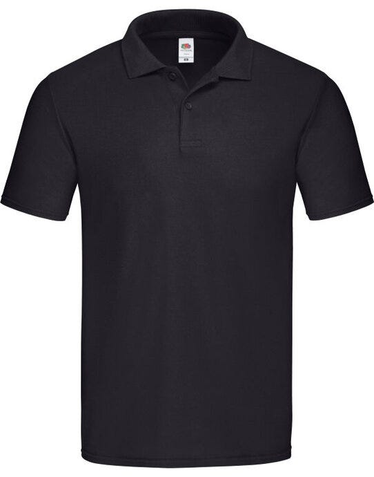 Fruit Of The Loom FOTL Original Polo - Black