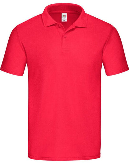 Fruit Of The Loom FOTL Original Polo - Red