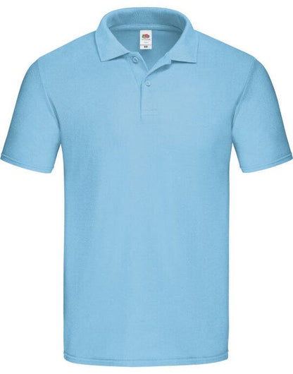 Fruit Of The Loom FOTL Original Polo - Sky Blue