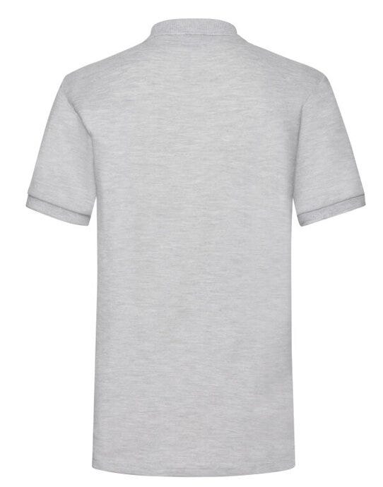 Fruit Of The Loom FOTL Mens 65/35 Heavy Polo - Heather Grey