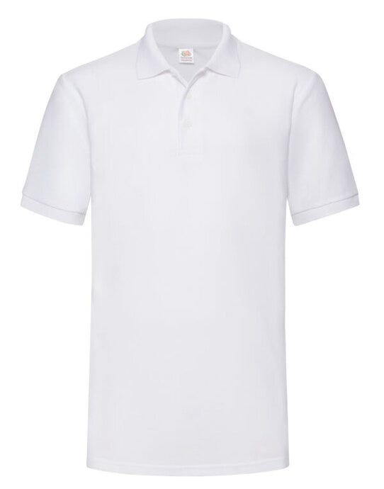 Fruit Of The Loom FOTL Mens 65/35 Heavy Polo - White