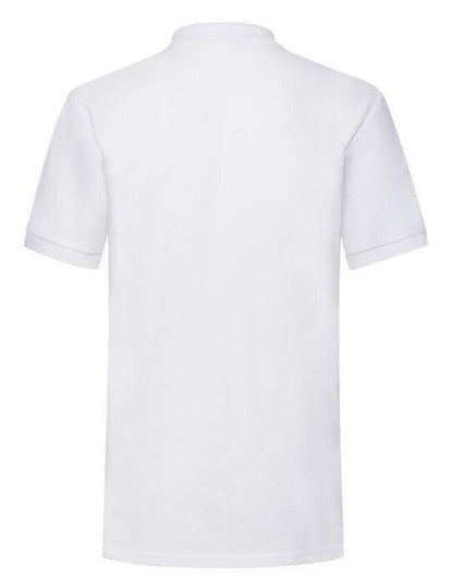 Fruit Of The Loom FOTL Mens 65/35 Heavy Polo - White