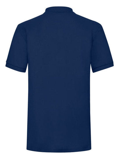 Fruit Of The Loom FOTL Mens 65/35 Heavy Polo - Navy Blue