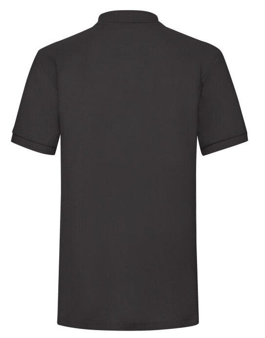 Fruit Of The Loom FOTL Mens 65/35 Heavy Polo - Black