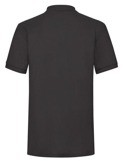Fruit Of The Loom FOTL Mens 65/35 Heavy Polo - Black
