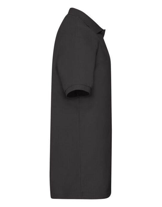 Fruit Of The Loom FOTL Mens 65/35 Heavy Polo - Black