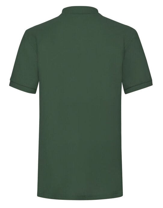 Fruit Of The Loom FOTL Mens 65/35 Heavy Polo - Bottle Green