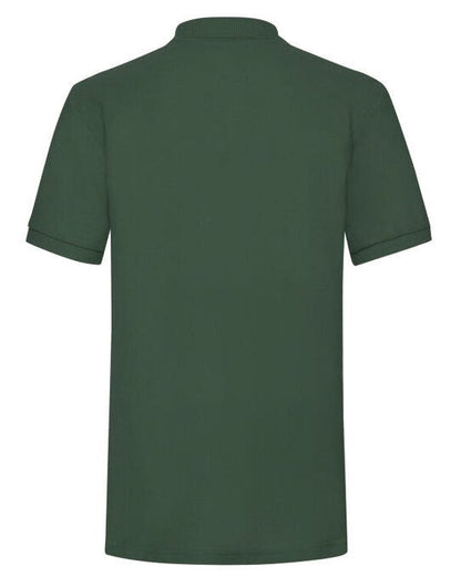 Fruit Of The Loom FOTL Mens 65/35 Heavy Polo - Bottle Green