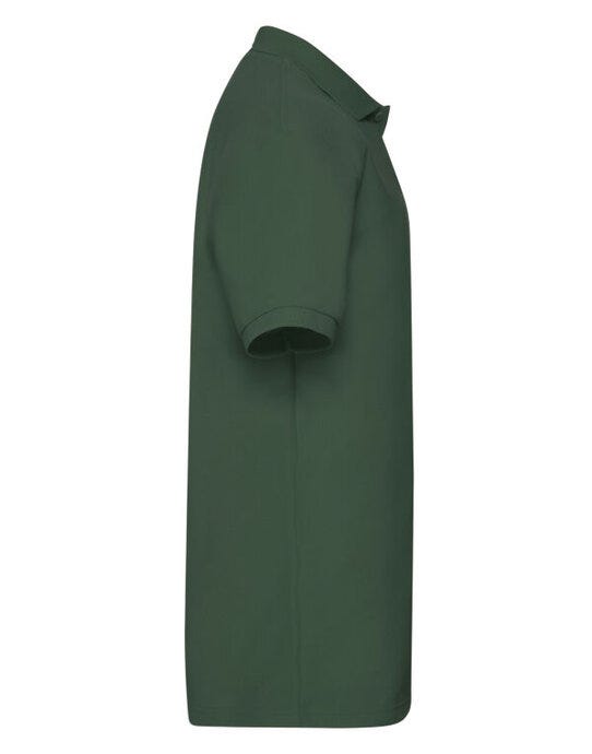 Fruit Of The Loom FOTL Mens 65/35 Heavy Polo - Bottle Green