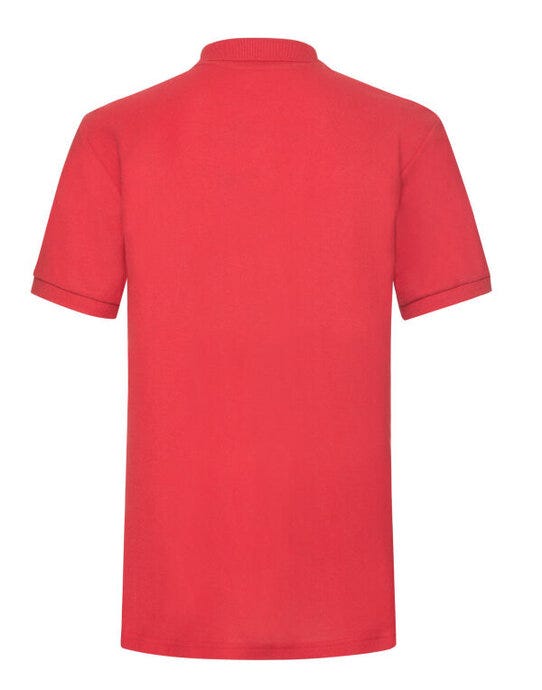 Fruit Of The Loom FOTL Mens 65/35 Heavy Polo - Red