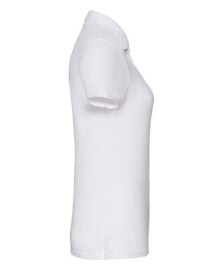Fruit Of The Loom FOTL Ladies 65/35 Polo - White