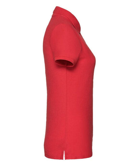 Fruit Of The Loom FOTL Ladies 65/35 Polo - Red