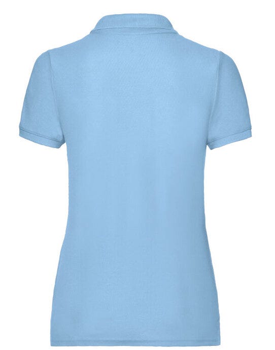 Fruit Of The Loom FOTL Ladies 65/35 Polo - Sky Blue