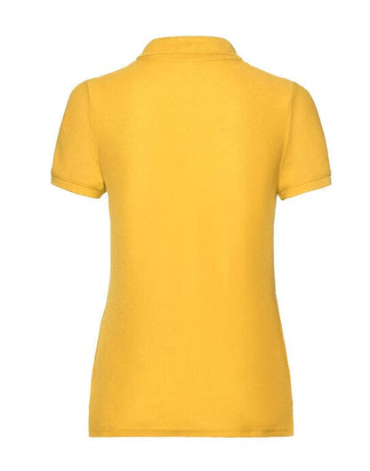 Fruit Of The Loom FOTL Ladies 65/35 Polo - Sun