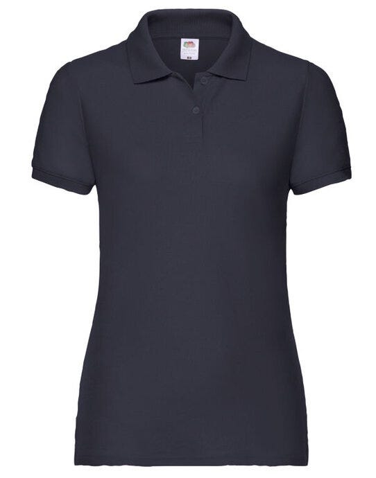 Fruit Of The Loom FOTL Ladies 65/35 Polo - Deep Navy