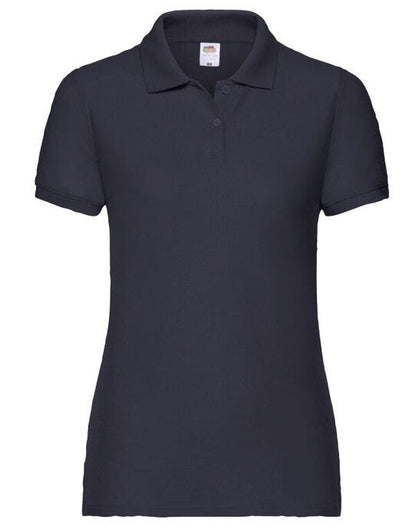 Fruit Of The Loom FOTL Ladies 65/35 Polo - Deep Navy