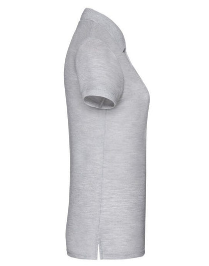 Fruit Of The Loom FOTL Ladies 65/35 Polo - Heather Grey
