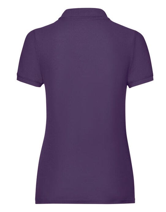 Fruit Of The Loom FOTL Ladies 65/35 Polo - Purple