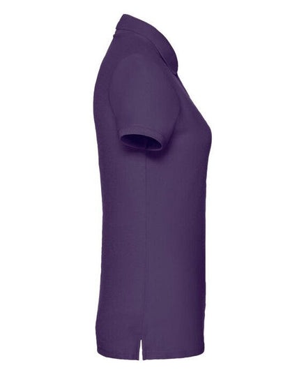 Fruit Of The Loom FOTL Ladies 65/35 Polo - Purple