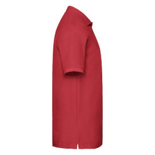 Fruit Of The Loom FOTL Mens Premium Polo - Red