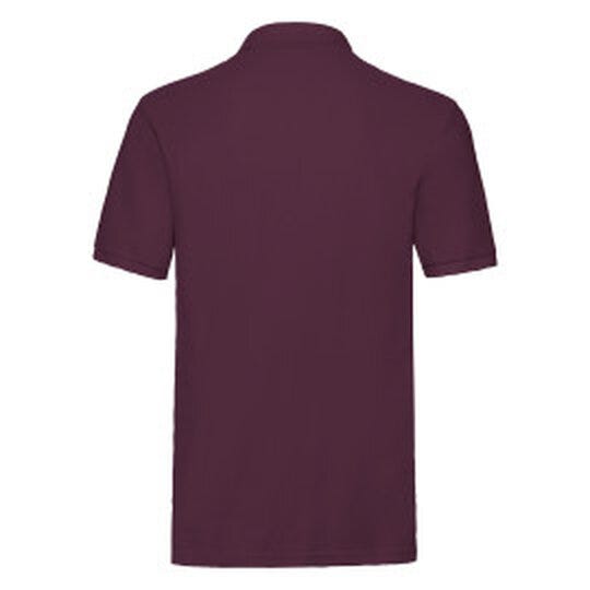 Fruit Of The Loom FOTL Mens Premium Polo - Burgundy
