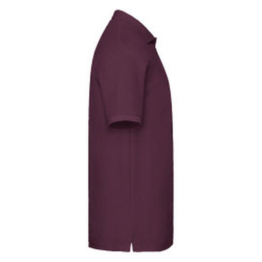 Fruit Of The Loom FOTL Mens Premium Polo - Burgundy