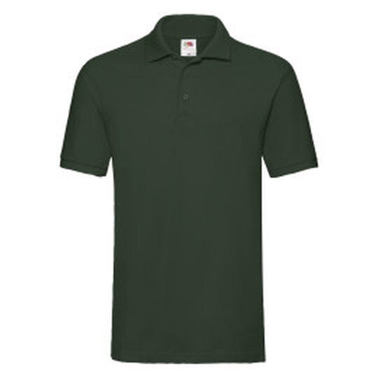 Fruit Of The Loom FOTL Mens Premium Polo - Bottle Green