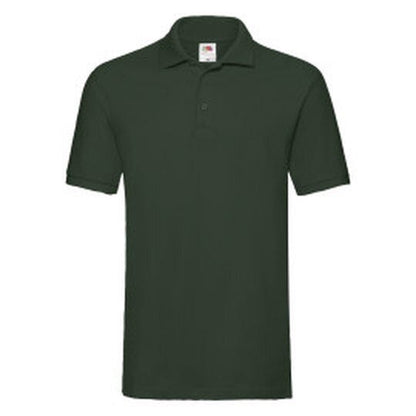 Fruit Of The Loom FOTL Mens Premium Polo - Bottle Green