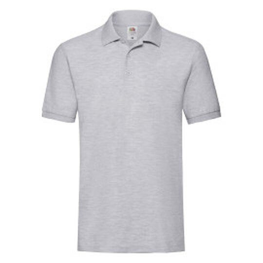 Fruit Of The Loom FOTL Mens Premium Polo - Heather Grey