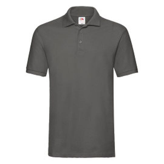 Fruit Of The Loom FOTL Mens Premium Polo - Light Graphite