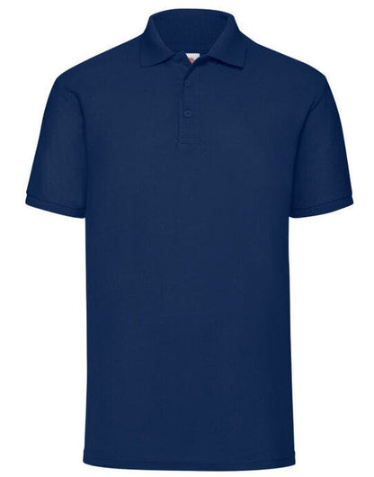Fruit Of The Loom FOTL Mens 65/35 Polo - Navy Blue