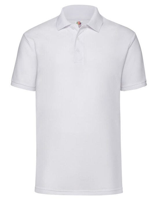 Fruit Of The Loom FOTL Mens 65/35 Polo - White