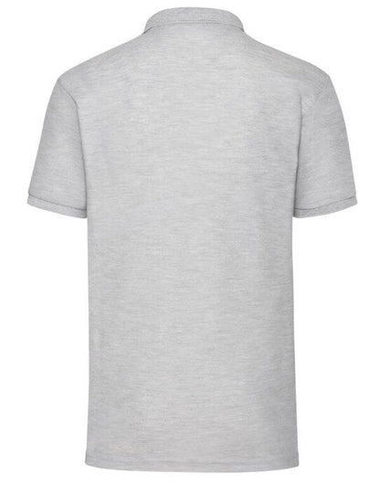 Fruit Of The Loom FOTL Mens 65/35 Polo - Heather Grey