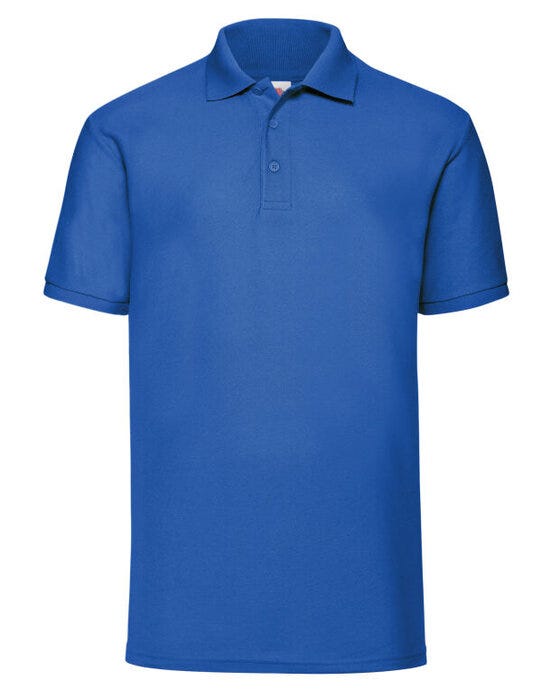 Fruit Of The Loom FOTL Mens 65/35 Polo - Royal
