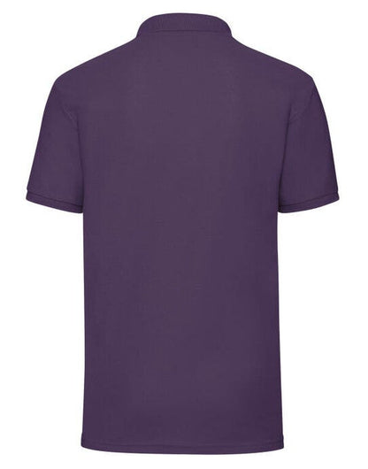 Fruit Of The Loom FOTL Mens 65/35 Polo - Purple