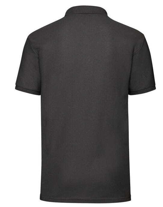 Fruit Of The Loom FOTL Mens 65/35 Polo - Black