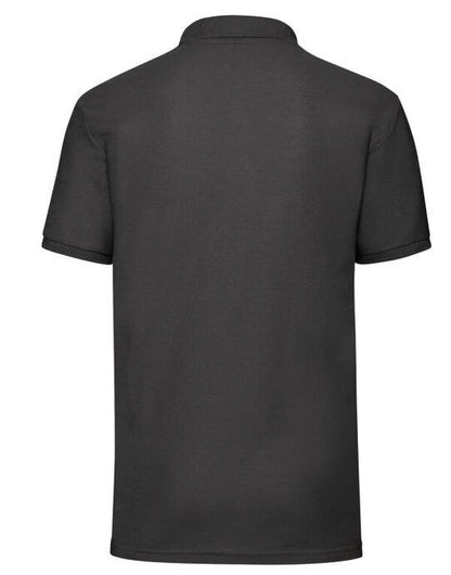 Fruit Of The Loom FOTL Mens 65/35 Polo - Black