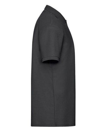 Fruit Of The Loom FOTL Mens 65/35 Polo - Black