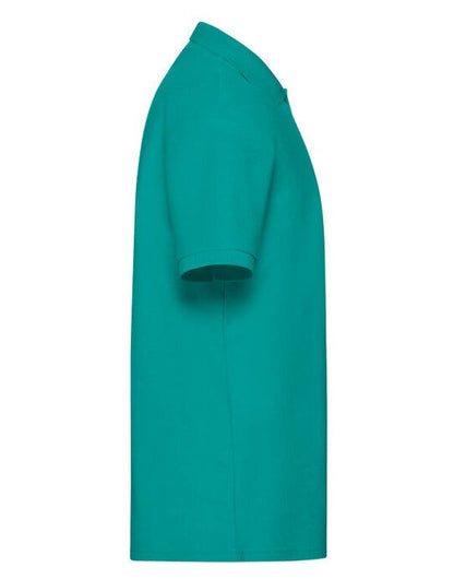 Fruit Of The Loom FOTL Mens 65/35 Polo - Emerald