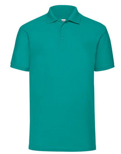 Fruit Of The Loom FOTL Mens 65/35 Polo - Emerald