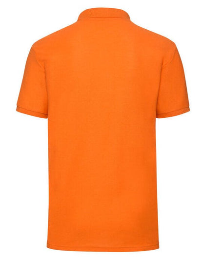Fruit Of The Loom FOTL Mens 65/35 Polo - Orange