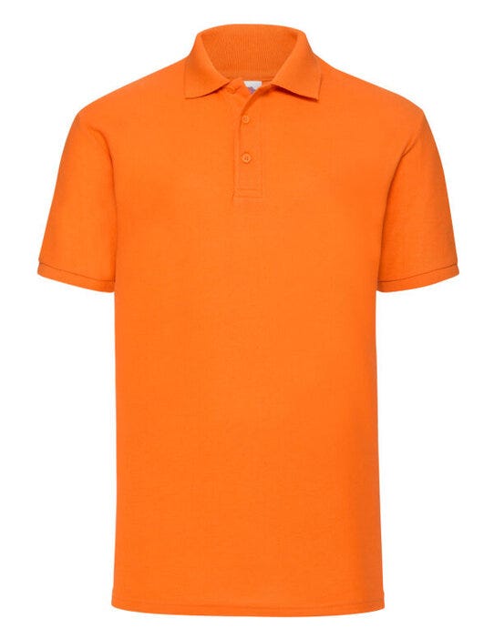 Fruit Of The Loom FOTL Mens 65/35 Polo - Orange