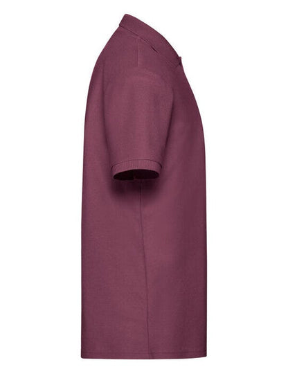 Fruit Of The Loom FOTL Mens 65/35 Polo - Burgundy