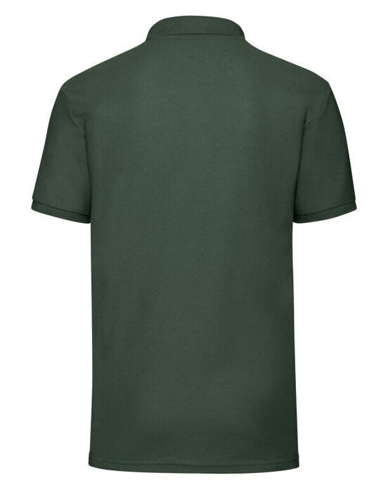 Fruit Of The Loom FOTL Mens 65/35 Polo - Bottle Green