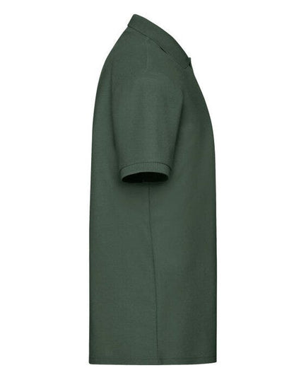 Fruit Of The Loom FOTL Mens 65/35 Polo - Bottle Green