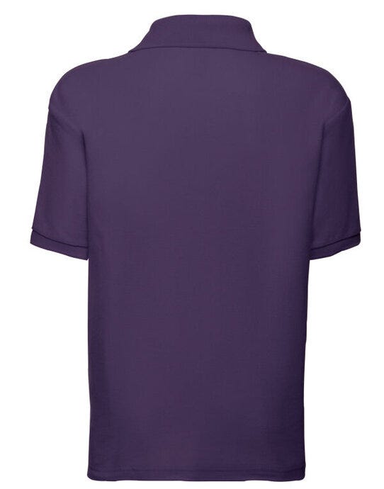 Fruit Of The Loom FOTL Kids 65/35 Polo - Purple