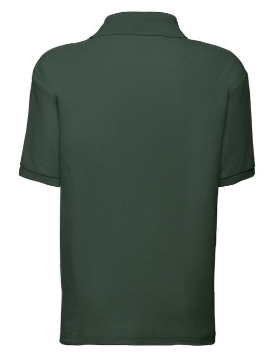 Fruit Of The Loom FOTL Kids 65/35 Polo - Bottle Green