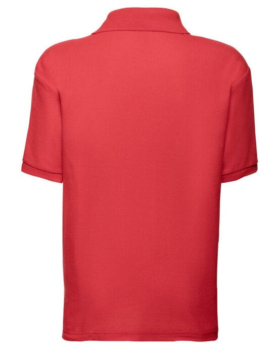 Fruit Of The Loom FOTL Kids 65/35 Polo - Red