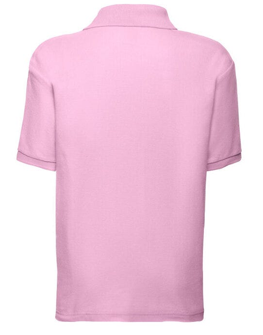Fruit Of The Loom FOTL Kids 65/35 Polo - Light Pink
