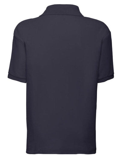 Fruit Of The Loom FOTL Kids 65/35 Polo - Deep Navy